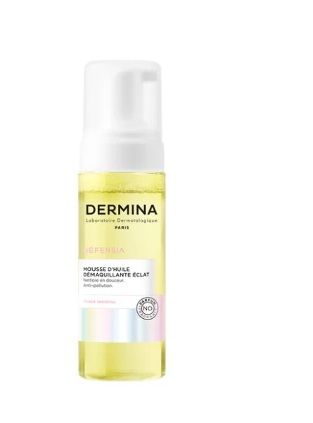 Dermina Defensia Make-Up Removing Radiance Foaming Oil 150 ml